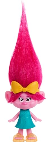 Mattel DreamWorks Trolls Fun Fair Surprise Small Doll, Queen Poppy with Removable Outfit & Pink Hair, Toys Inspired by The YouTube Series