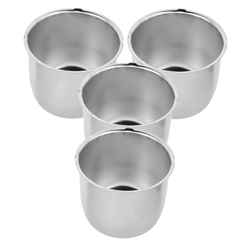 Cache-poussière de moyeu 108mm argenté pour roue de remorque et jante acier
