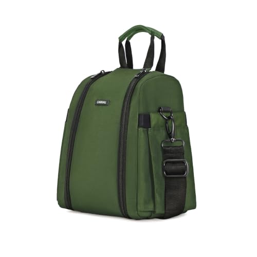 Image of Carriall Lunch Bag for Office | Water-Resistant Tiffin Bag for Office, College, School & Picnic | 8L Reusable Lunch Box Bag for Men, Women (Olive Green)