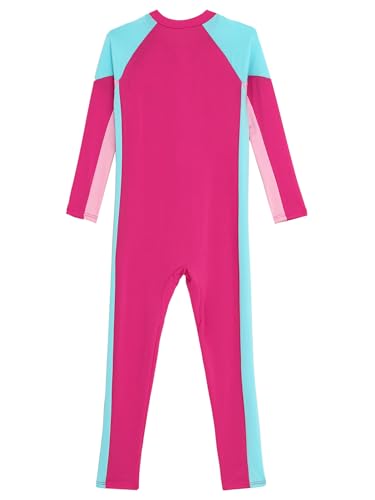 Kids Boys Girls One Piece Swimsuit Full Body Surfing Wetsuit Long Sleeve Rash Guard Swimwear Sunsuit4