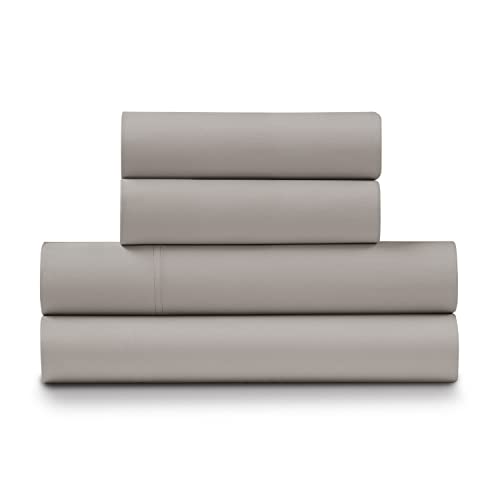 Ella Jayne 100% Bamboo Bed Sheets - 4 Piece Luxury Bedding Set - Ultra Soft and Durable Material with Temperature Control Fibers - 1 Fitted Sheet, 1 Flat Sheet, 2 Pillow Cases - Cal King, Chocolate