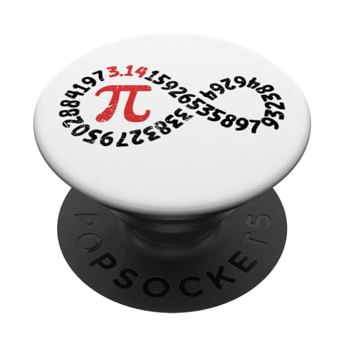 Pi Day Pi Numéro 3.14 Infinity Mathematical Constant Funny PopSockets PopGrip Interchangeable