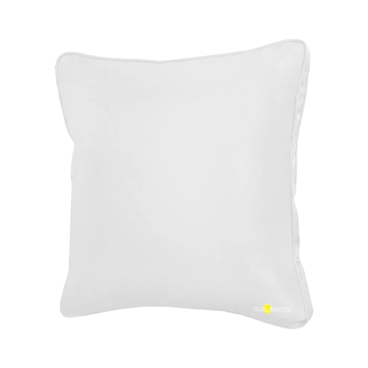 Cuscino per coperta di barca (50 cm x 50 cm, grigio) Cuscino da esterno impermeabile con imbottitura resistente agli agenti atmosferici, fodera per cuscino, cuscino da seduta x cuscino per esterni