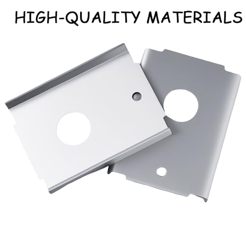 Kit de reparación para puertas plegables, herrajes para armarios con soportes superior e inferior para puertas de 1-3/8 pulgadas, juego de reparación en acero para puertas montadas en parte superior e inferior con tornillos y juntas (4 piezas) miniatura 6