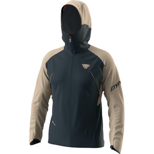 DYNAFIT Chaqueta Transalper GTX para hombre, falda caqui, XL
