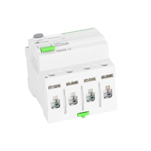 DC RCCB RCD 4P 63A type B disjoncteur différentiel fuite courant continu 30mA - 4