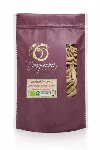 Cicatelli Artigianali Integrali Biologici di Grano Antico Senatore Cappelli kg 0,50