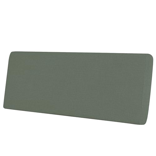 Image of Easy-Going Stretch 1 Piece Oversized Couch Cushion Cover for Sofa | X-Large Sofa Cushion Furniture Protector Sofa Seat sofa slipcover Washable sofa cover soft with Elastic Bottom Greyish Green