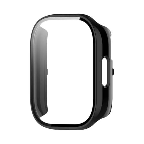 Capa full case com película compatível com Redmi Watch 5 Active ou 5 Lite Cor:Preta - Active (Não se