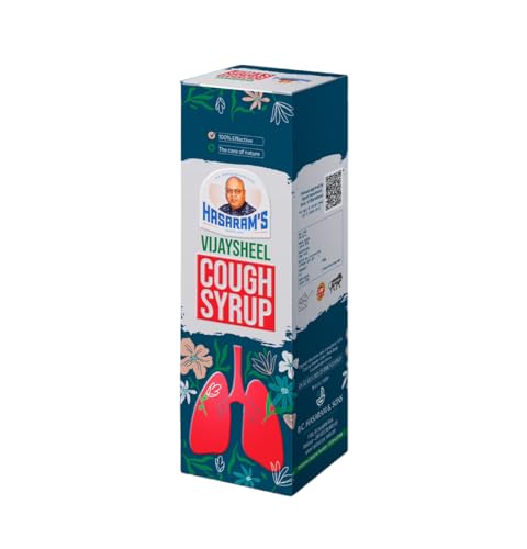 Vijaysheel 100ml Cough Syrup, Get Ayurvedic Relief from Allergic ...