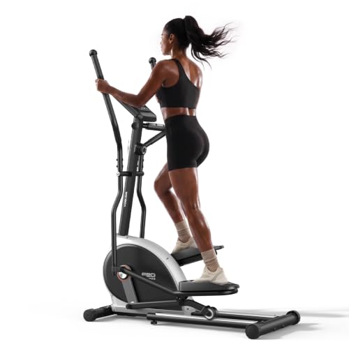 Image of YOSUDA Elliptical Exercise Machine, Compact Elliptical with 12 /45 Incline