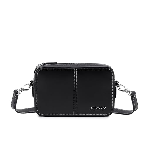 Image of Miraggio Andy Crossbody Bag For Women | Stylish Sling Bags With Adjustable & Detachable Strap | Solid Sling Bag For Casual Everyday Look