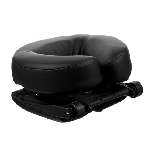 COLLBATH ナップクッション枕 オフィス用デスクヘッドピロー 顔に優しい肌触り 快適な弾力性 持続耐久素材使用 休憩やマッサージに適した黒