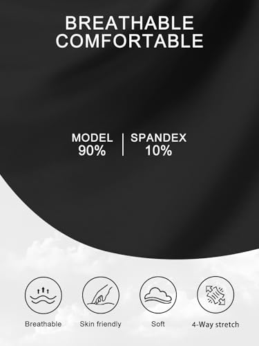 Wide Leg Pants Women Modal Lounge Pajamas Sweatpants Drawstring High Waisted Pants with Pockets4