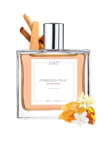 Image of EM5 Forbidden Fruit Perfume for Women | Sweet Fruity Floral Warm Spicy Fragrance | Eau de Parfum Spray | Strong & Long Lasting Scent | Luxury Gift for Her | 50ml