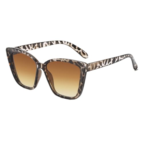 Gafas de sol genéricas con forma cuadrada, color cuadrado, protección UV, marco ligero, marco ligero, para vacaciones, playa, exterior, sesiones de fotos, Doble Té, Se référer au