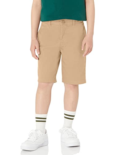 amazon essentials boys and toddlers39 uniform woven flat-front shorts wrinkle resistant pack of 3