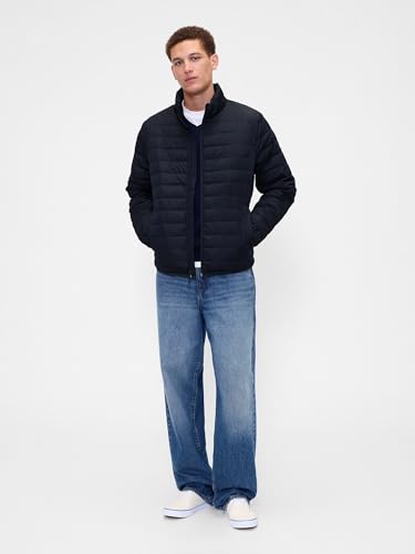 Image of GAP Men's Logo Lightweight Puffer Jacket
