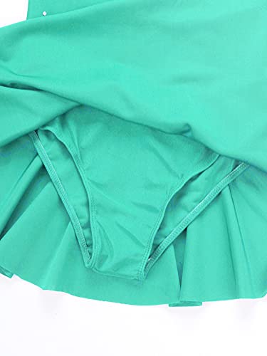 Alvivi Vestito da Pattinaggio Artistico Bambina