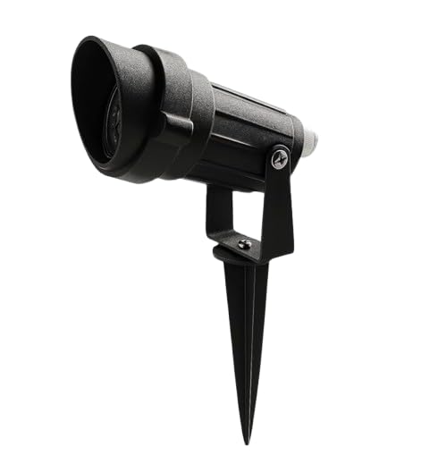 7W LED Garden Spike Light Warm White 3000K | Outdoor Landscape Lawn Light | Pack of 1 | Waterproof IP65 I Garden Spotlight for Plants, Pathway & Home Exterior