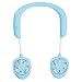 Produktbild S-TROUBLE Mini Portable USB Wiederaufladbare Hand Free Neckband Style Dual Cooling Lazy Fan für Schüler Home School Office Verbrauchsmaterial