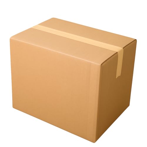 Caixa de Papelão Kraft Maleta 25x16x16 cm para Envio, Papelão Resistente Onda E 380 g/m², Ideal para Correios, Transportadoras e E-commerce (30)