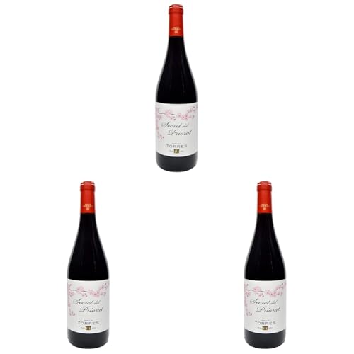 Familia Torres Secret del Priorat, Vino tinto, 750 ml (Paquete de 3)