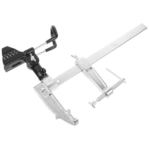 Support de canne à pêche multifonction en métal Healvian 30 cm réglable