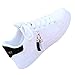 koperras Laufschuhe Damen Turnschuhe+Schnürsenkel Quaste Sneaker+Slip On Sneakers Walkingschuhe Freizeitschuhe Outdoor+Gym Bequem Atmungsaktiv Sportschuhe Trekkingschuhe Fitnessschuhe