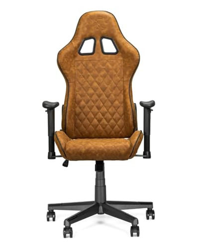 Ranqer Felix Office Chaise De Bureau Gaming Ergonomique en Similicuir, Dossier Haut Réglable 90-180°, Accoudoirs 2D, Support Cou Et Dos, Confort pour Longues...