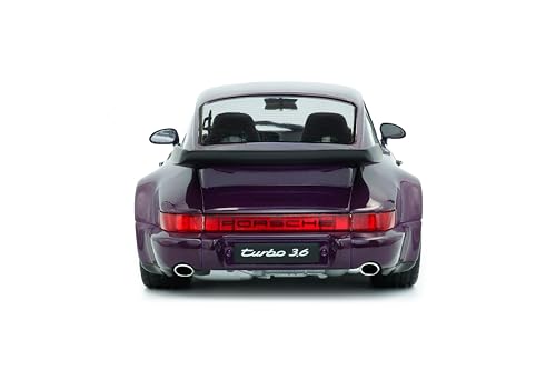 Solido Porsche 911 (964) Turbo 1990 1:18 Diecast Azul miniatura 4