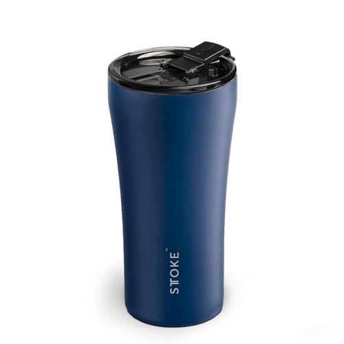 STTOKE Commuter 16oz Shatterproof Ceramic-Lined Reusable Cup...