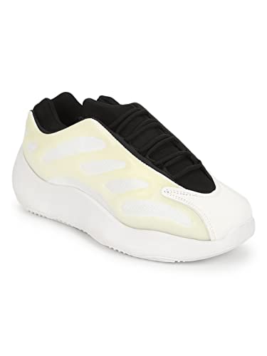 TRUFFLE COLLECTION Women’s SANDLER1 White PU Sneakers