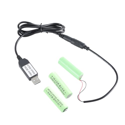 Reemplazo batería 4.5V AA LR6 USB 5V2A para juguetes miniatura 7