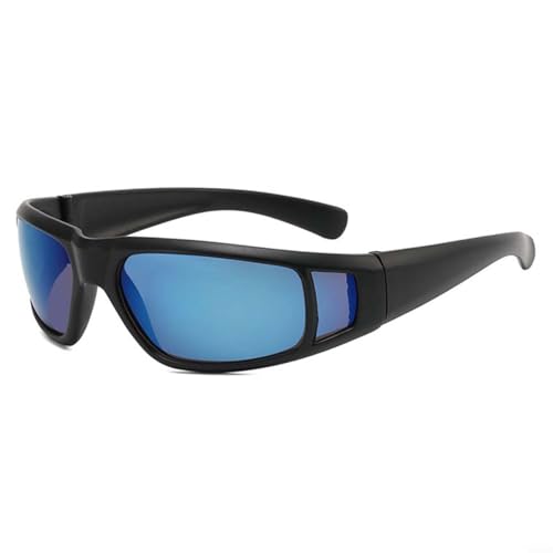 Floweringbeter Gafas de sol unisex ligeras para ciclismo, marcos de policarbonato resistentes, con un peso de solo 27 6 g para máxima comodidad (B-amarillo)