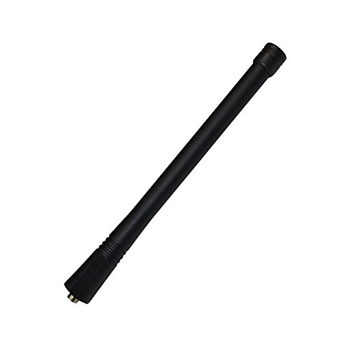 HQRP VHF Antenna Compatible with Motorola HT1250, HT1250-LS, HT1250-LS+, HT1550, HT1550-XLS, HT50, HT600 + HQRP Sun Meter