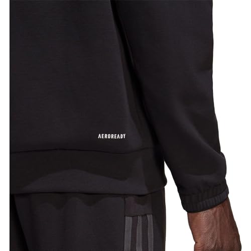 Image of Adidas Men's Polyester Hooded Zipper Jacket