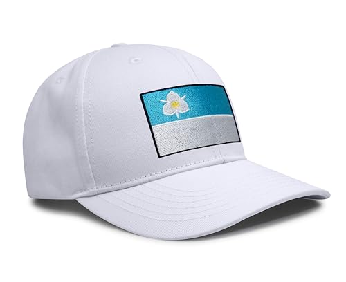 Image of International Tie City Hat for Men and Women, Adjustable Snapback Trucker Baseball Cap with Embroidered Patch