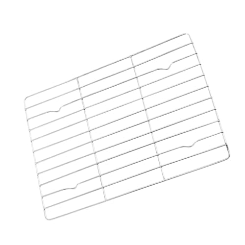 Mikinona Rejilla de Enfriamiento de Acero Inoxidable Malla Resistente para Barbacoa y Horneado Soporte Portátil para Cocina y