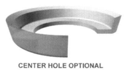 PS PC 01500 0500F - 1-1/2'' x 1/2'' x 1/8'' - Neo-Fabric Piston Cup