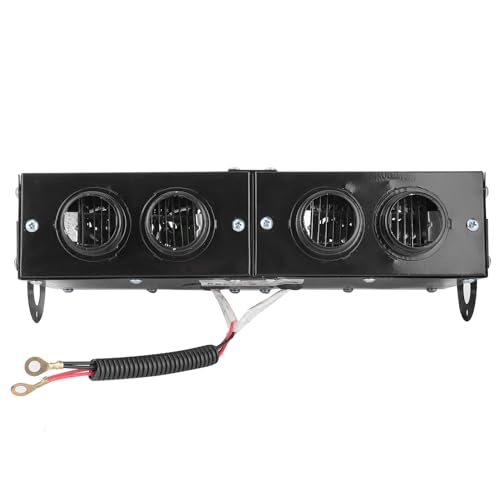 Riscaldatore di Auto Ventola di Riscaldamento a 4 Fori 12 V Rescaldatore Portatile per il di Autolati per Auto per Riscaldatori per Veicolo 800W