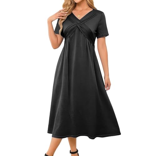 Robe d'été trapèze fluide au tombé impeccable pour les vacances
