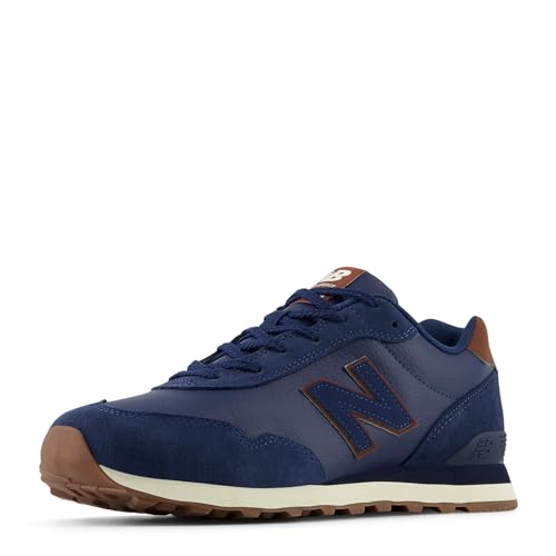 New Balance Men's 515 V3 Sneaker, Grey/Navy, 94