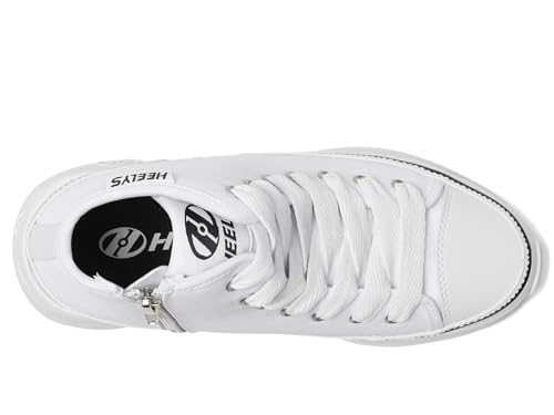 Heelys Girl's Veloz Chi (Little Big Kid/Adult) Wheeled Heel Shoe, White/Black, 13 US Big Kid by Heelys - Image 2