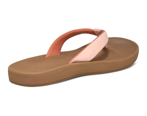 Image of Sanuk Womens Cosmic Shores | Water Resistant Flip Flops for Women | EVA Footbed With Arch Support | Women's Beach Sandals