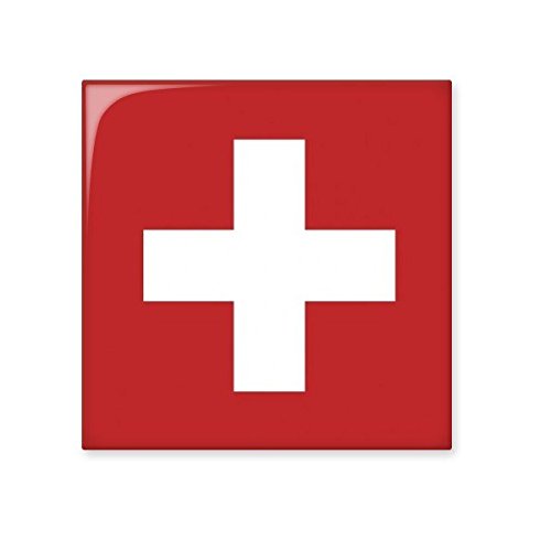 Carreau de céramique drapeau suisse biscuit céramique DIYthinker pour faïence cuisine et bain