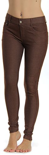Image of Prolific Health Women's Jean Look Jeggings Tights Slimming Many Colors Spandex Leggings Pants Capri S-XXXL