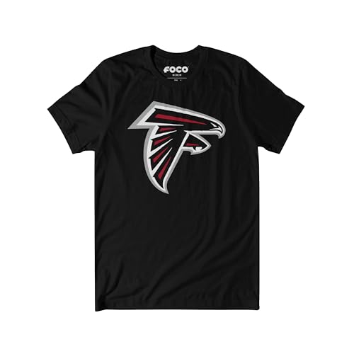 Image of FOCO Men's NFL Team Primary Logo Black Short Sleeve T-Shirt