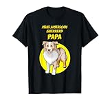 Mini berger américain Papa Rouge Merle (yeux marrons) T-Shirt