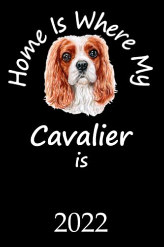  Home Is Where My Cavalier Is 2022: Planner Funny Cavalier King Charles Spaniel Dog Monthly Weekly Daily Planner  Cute Cavalier Dogs Calendar  Dated ... Organizer For School Family Work Spor